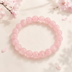 Rose Quartz Love & Self-Love Beaded Bracelet