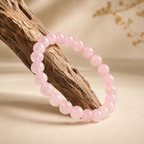 Rose Quartz Love & Self-Love Beaded Bracelet