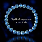 Premium Aquamarine Calm & Communication Bracelet