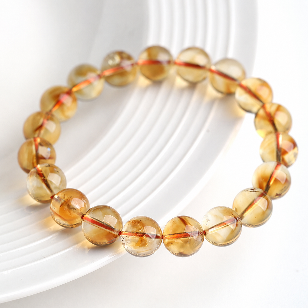 Golden Citrine Wealth & Confidence Bracelet