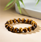 Natural Tiger’s Eye Courage & Prosperity Bracelet
