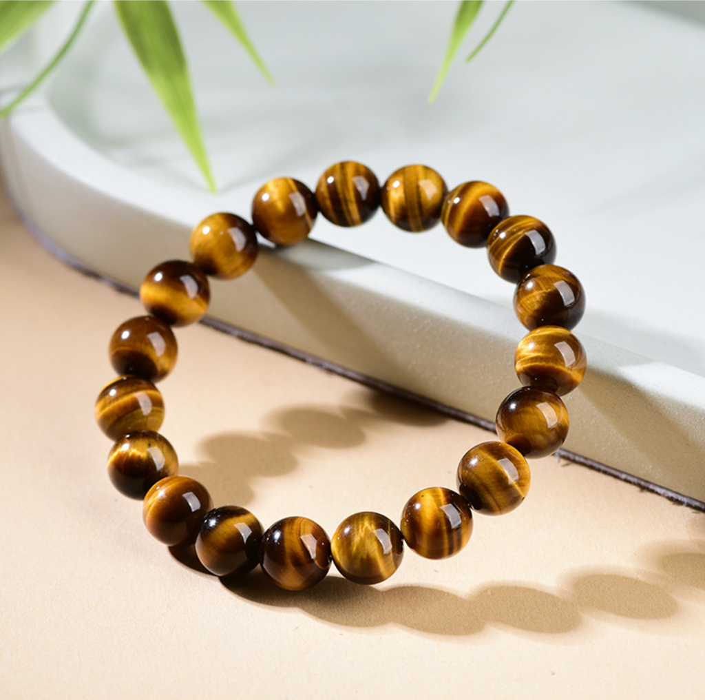 Natural Tiger’s Eye Courage & Prosperity Bracelet