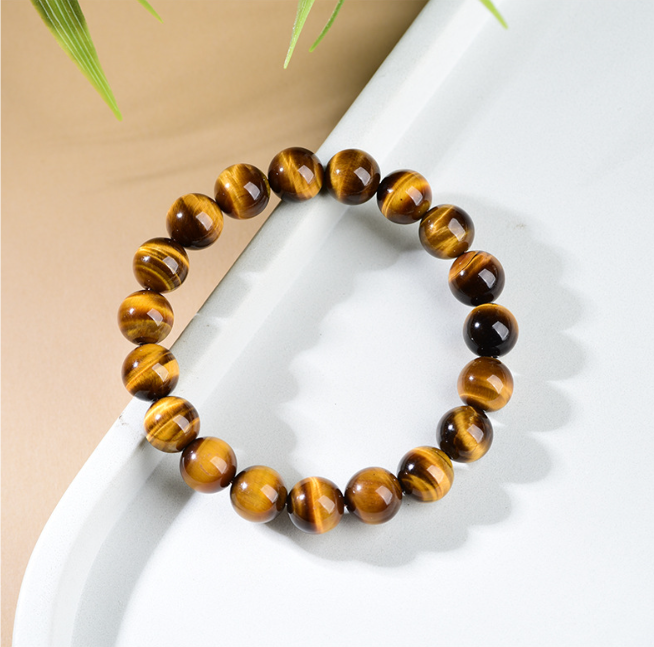 Natural Tiger’s Eye Courage & Prosperity Bracelet