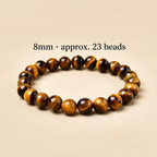 Natural Tiger’s Eye Courage & Prosperity Bracelet