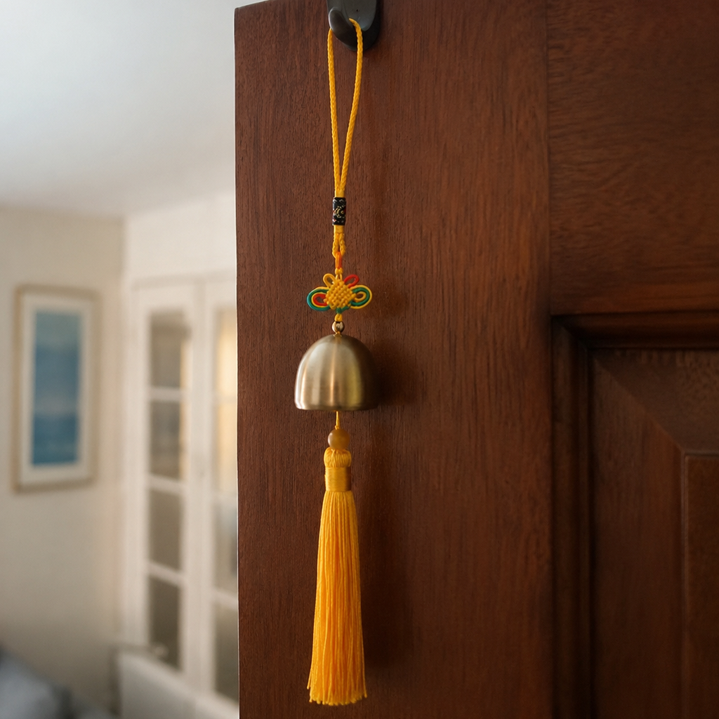 Custom-made blessed items - Brass wind chimes