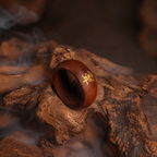 Blessed Taoist Lightning-Struck Jujube Wood Sacred Sigil Ring