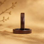 Lightning-Struck Jujube Wood Protection Ring – Grounding & Inner Strength