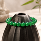 Green Agate Growth & Harmony Beaded Bracelet