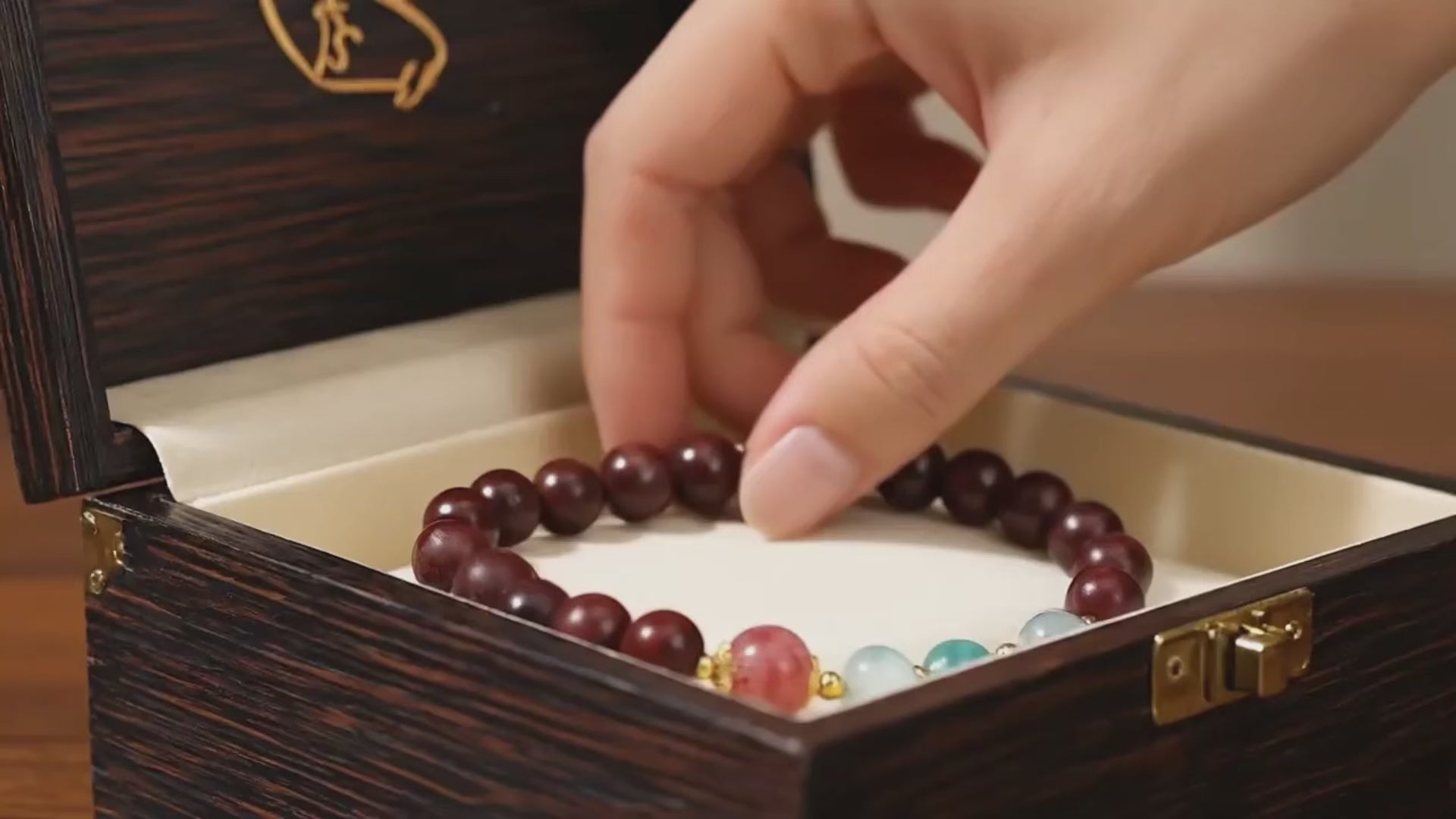 Exquisite Blended Incense Bead Bracelet