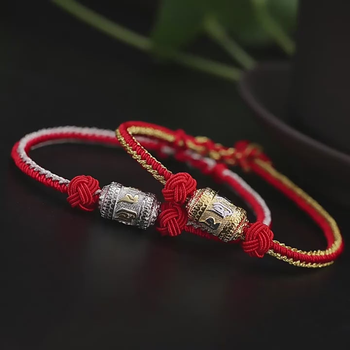 Tibetan Mantra Bracelet - Luck & Protection