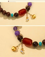 Goose-Pear Agate Bracelet