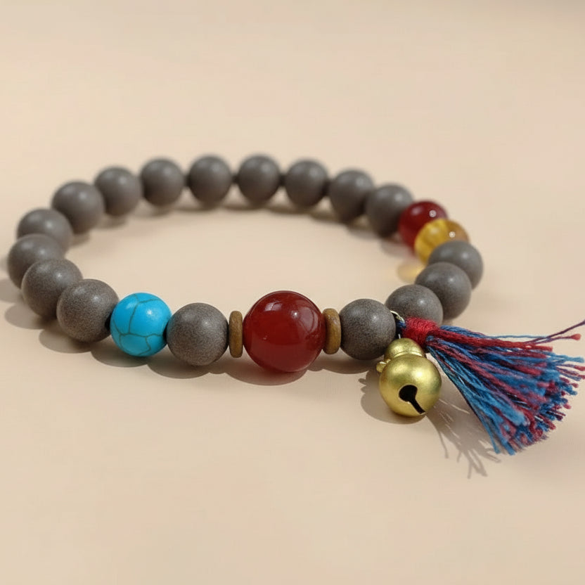 葫芦和香珠手链配白龙树脂手链