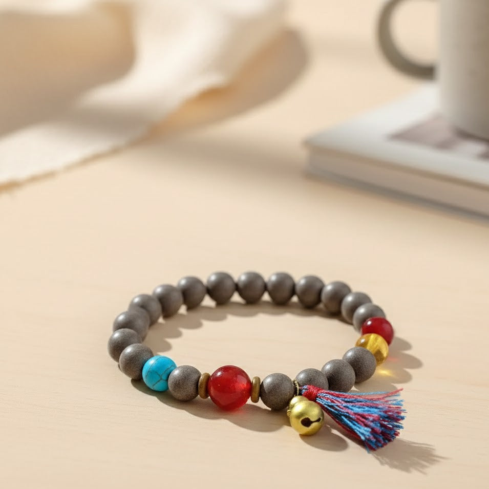 葫芦和香珠手链配白龙树脂手链