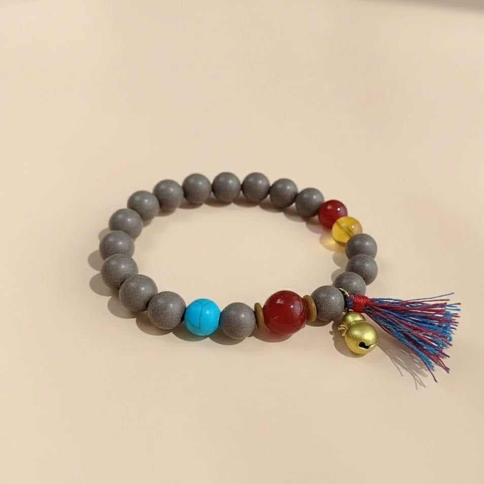 葫芦和香珠手链配白龙树脂手链